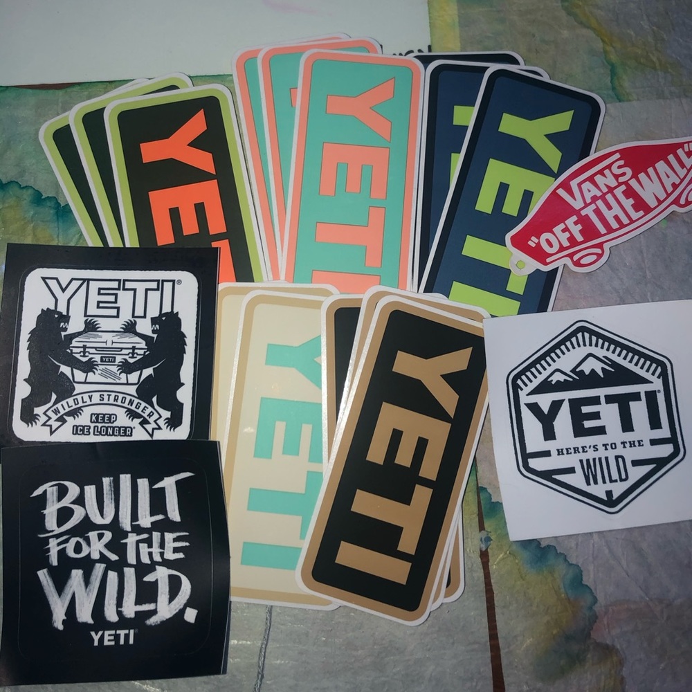 YETI STICKER BUNDLE